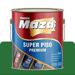 Tinta Piso Verde 3,6L Maza
