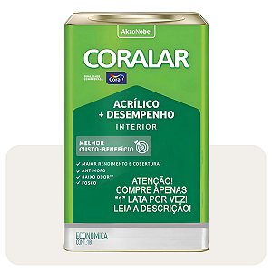 Coralar Gelo 18L Tinta Acrílica Coral