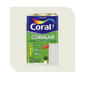 Coralar Branco 18L Tinta Acrílico Coral