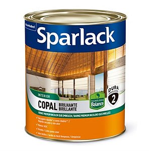 Verniz Copal Balance Brilhante 3,6L Sparlack - Coral