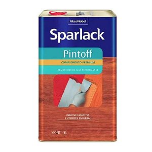Removedor Pintoff de Tintas e Vernizes 5L Sparlack - Coral