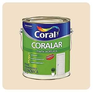 Coralar Pérola 3,6L Tinta Acrílico Econômica Coral