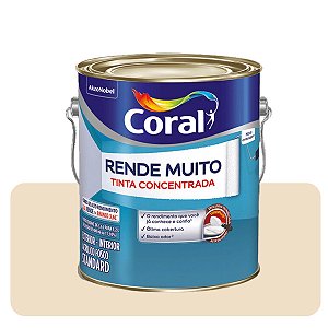 Rende Muito Pérola 3,6L Tinta Standard Coral