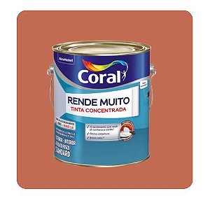 Rende Muito Pote de Argila 3,6L Tinta ACR Standard Coral