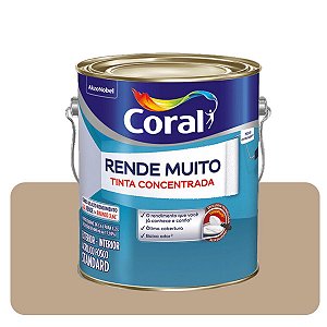 Rende Muito Camurça 3,6L Tinta Standard Coral