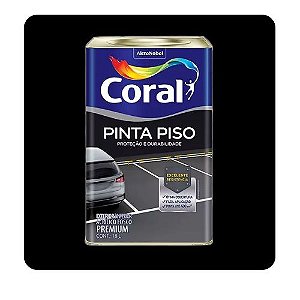 Pinta Piso Preto 18L Coral