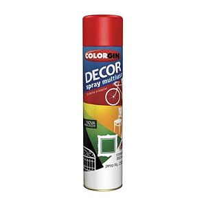 Spray Uso Geral Decor Vermelho 8761 - Colorgin