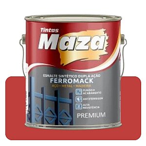 Esmalte Ferromack Vermelho Oxido 3,6L Maza
