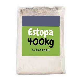 Estopa Branca 100% Algodão 400g