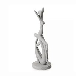 Escultura Casal Poliresina 37x12cm Mart