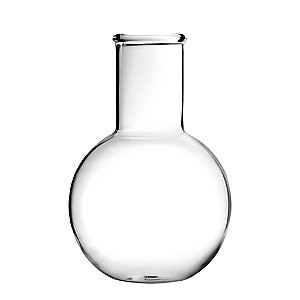 Vaso Balão De Vidro 500ml 17x10cm