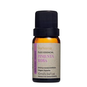 Óleo Essencial Pimenta Rosa Aromatherapy Via Aroma  10ml