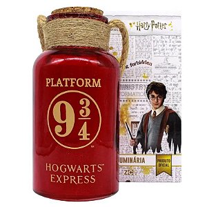 Luminaria Pote Led Harry Potter Hogwarts Express 18x9x9cm Zonacriativa