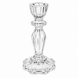 Candelabro Castiçal Porta Velas de Vidro Argos 8x16cm 26763