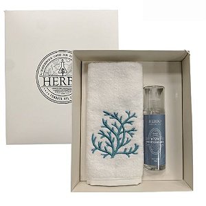 Kit Presente Home Spray Acqua Mediterrânea Herbo 200ml