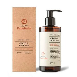 Sabonete Liquido Panelinha Cravo e Pimenta 250ml Herbo