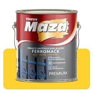 Esmalte Ferromack Amarelo 3,6L Maza