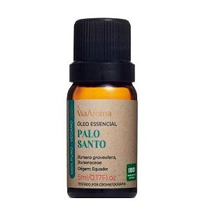 Oleo Essencial Palo Santo 5ml - Via Aroma
