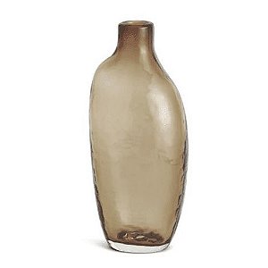 Vaso de Vidro Laranja 17367 25,5x10,5x8,5cm (LxPxA) Mart