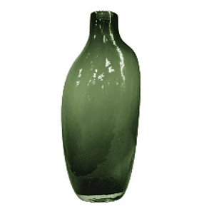 Vaso de Vidro Verde17367 25,5x10,5x8,5cm (LxPxA) Mart