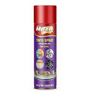 Spray uso geral Vermelho 400ml Maza