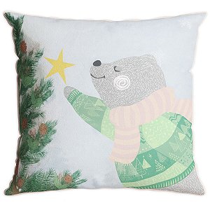Almofada Natlina Urso Kandy Belchior 345335 43x43cm