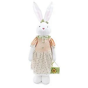 Coelha Decor de Pascoa em Pé 110cm 1024930 Cromus