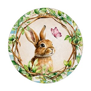 Capa de Sousplat de Pascoa 534225 C/2Und Diâmetro c/ 2Un 35cm