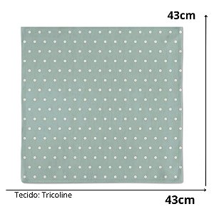 Guardanapo Liso em Tricoline 533002 43x43 C/ 2Unid Belchior