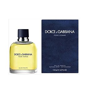 Dolce Gabbana Pour Homme Eau De Toilette 125ml (DG_Homme_125ml)