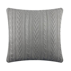 Almofada Cinza Steal 40x40cm LR1905 Luana Ramalho