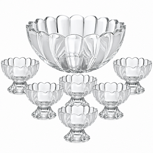 Taça Para Sobremesa Geneva C/6 Taças 125ml 1Bowl 1,1L Wolff