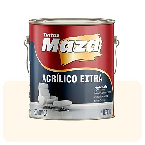 Tinta Acrílica Perola Fosca 3,6L Maza Extra Econômica