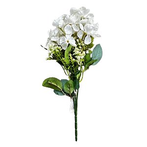 Primulas Branca Flor Artificial 30cm FA215982