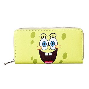 Carteira Bob Esponja Disney 19X10CM 10072777 Zonacriativa