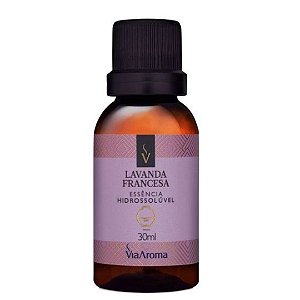 Essência Hidrossolúvel Lavanda Francesa 30ml Via Aroma