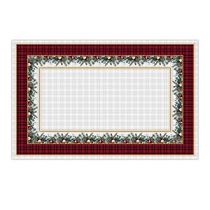 Toalha De Mesa Natalina Sofisticação Natalina 1,40x2,20cm 197041 Belchior