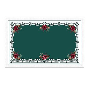 Toalha De Mesa Natalina Elegância Festiva 1,40x2,20cm 197040 Belchior