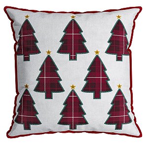 Almofada Natalina Cordone Pinheiro 445508 43x43cm Belchior
