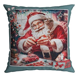 Almofada Natalina Papai Noel 445513 43x43cm Belchior