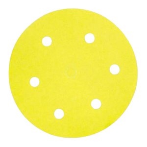 Disco Pluma 9" 150 6Furos Amarela (22,86cm)