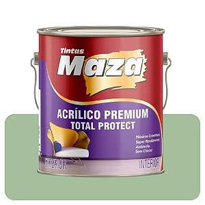 Tinta Acrilica Maza Protect Verde Kiwi 3,6L Fosco Premium