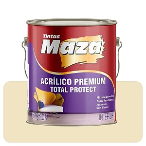 Tinta Acrilica Maza Protect Palha 3,6L Fosco Premium