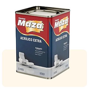 Tinta Acrílica Perola 18L Fosco Maza Extra (Econômica)