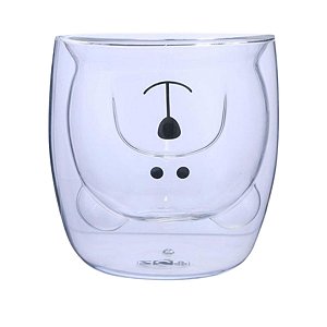 Caneca 3D Botossilicato Urso 10025143 220ml Zonacriativa
