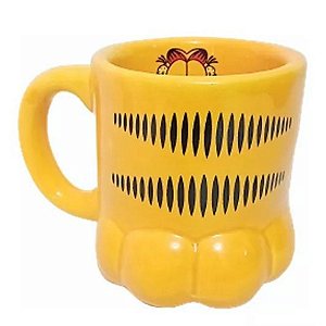 Caneca 3D Pata Garfield 10024556 350ml Zonacriativa