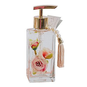 Sabonete Líquido Mini Rosas Salmão Tênue 250ml DaniFernandes SAB 01/250