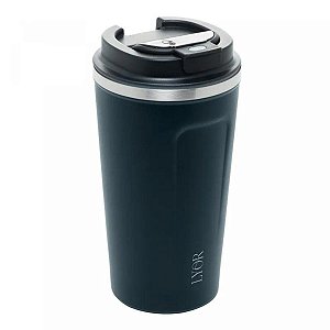 Copo Térmico Azul C/Termômetro Motion 500ml 5237 Lyor