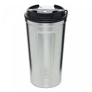 Copo Térmico Aço Inox C/Termômetro Motion 500ml 5235 Lyor