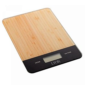Balança de Cozinha Digital de Vidro 5kg 2942 Lyor